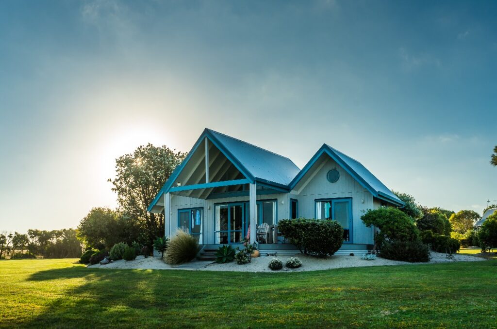 Luxurious Wooden Country House near "Wilsons Promontory" South Australia. Holiday home that can be rented. Architecture seems nordic.